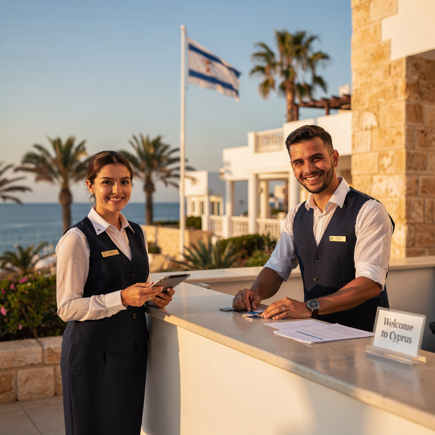 Munka luxusüdülőhelyeken Cipruson | Gyönyörű környezet, kiváló körülmények | 3-7 hónap | Kezdés: 2026. április, május, június 2 Cyprus